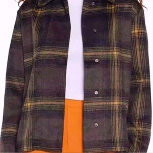 BANANA REPUBLIC PLAID FALL/SPRINGTIME JACKET